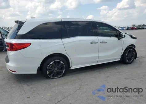 2022 Honda Odyssey Elite from USA, damaged, VIN 5FNRL6H97NB010859